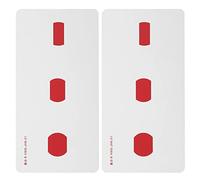 Mrisata Strabismus Training Cards, 2PCS Amblyopia Correction Cards to Improve Visual Sense, Coated Paper, with Easy to Use Guide, for Strabismus and Amblyopia Patients