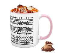 Mritrit Mug with Hidden Message for Office, This Funny Mug, 350ml Funny Ceramic Coffee Cup with Hidden Message for April Fool's Day, Valentine's Day, Birthday Gifts (Pink)