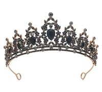 Mrkeung Birthday Crown Tiara for Women Jewelry Princess Queen Sash King Headband Wedding Party Accessories-5