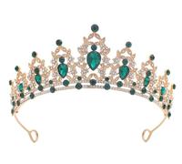 Mrkeung Birthday Crown Tiara for Women Jewelry Princess Queen Sash King Headband Wedding Party Accessories-9