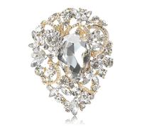 Mrkeung Womens Brooch Pin Brooches Pins Clips Jewelry Crystal Rhinestone Clothing Accessory for Women Lady-108