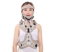 MRKU Adjustable Head Neck Chest Thoracic,Cervical Corrector Orthosis,Upper Back Brace for Clavicle Support for Post Trauma,Surgery Fractures