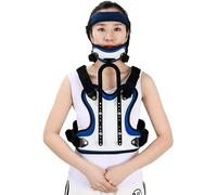 MRKU Thoracolumbar Head Neck and Chest Fixed Brace,Lumbar Back Spine orthosis Adjustable Cervical Thoracic Orthosis