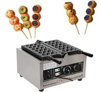 MRKU Waffle Maker Non-Stick Stainless Steel - Electric Machine for Quick Cooking,Crispy