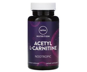 MRM, Nutrition, Acetyl L-Carnitine, 60 Vegan Capsules