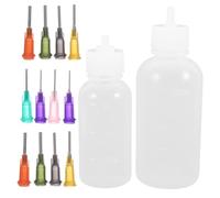 MRNHA 1 Set Customized Plastic Bottle Tool Slip Trailer Bottle Ceramic Glaze Plastic Rubber Stopper Trailer for Pottery Glaze
