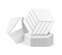 MRNHA 12 Pack Sound Absorbing Panels Acoustic Foam Panels 14 X 12 X 0.4Inch Soundproof Wall Panels A