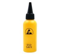 MRNHA 1pcs 60ML ESD Dispenser Plastic Solvent Bottle High Quality Leak Proof Needle Bottle for Glue Removal,Yellow