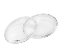MRNHA 2Pcs/Set Round Diameter 90mm Fog Lamps Lights Tempered Glass Anti-Fog Glass for L200 Triton ASX
