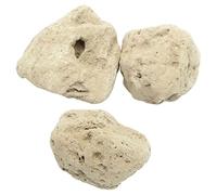 MRNHA 3pcs Floating Real Rocks Aquarium Water Plant fish tank Aquatic Landscape Models:S Diameter 4-5CM 3Pcs