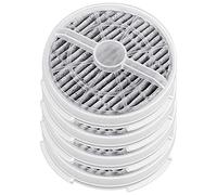 MRNHA 4 Pack True HEPA Replacement Filter Compatible for RIGOGLIOSO GL2103 JINPUS -2103 and LTLKY 900S Desktop Air Purifier