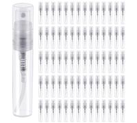 MRNHA 400 Pcs Disposable Perfume Atomizer, Clear Plastic Bottle Portable Fragrance Bottle - 3Ml