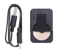 MRNHA Button Cell Charger Type-C Lithium Battery Charger for LIR2032/LIR1632/LIR2025/LIR2016/LIR2032H, Black with Cable