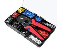 MRNHA Crimping Pliers HSC8 6-4A Tubular Terminal Exquisite Storage Box Crimper Wire Mini Ferrule Crimps Tools Electrical Kit