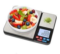 MRNHA Dual Platform Kitchen Scale [10Kg/1G] Weighing Scales Kitchen High Precision with LCD Display 1 PCS