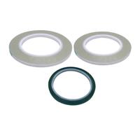 MRNHA NEW 1/4Inch 125mx2Pcs Transparency Leader Tape for Reel to Reel Tapes