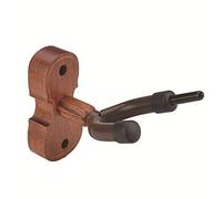 MRNHA New Wall Mount Violin Hanger Hook with Bow Holder for Home & Studio(Mahogany)