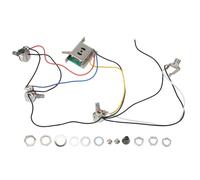 MRNHA Pots For Strat Guitar PreWired 1 Volume 2 Tone Control 5 Way Switch 3-500K Pot