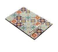 MRNHA Retro Quick-Drying Water-Draining Mat for Kitchen Bar Countertops