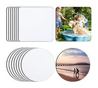 MRNHA Sublimation Coaster Blanks Products,Sublimation Cup Coasters Rubber Cup Mat for Heat Transfer Printing Crafts,Projects