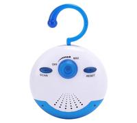 MRNHA Waterproof Shower Radio, Mini Portable FM Radio Built in Speaker for Bathroom Kitchen, Boating, Hiking, Shower Speaker