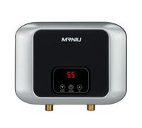 MRNIU 3000W Instant Electric Water Heater, 220V Under Sink Water Heater with UK Plug and Digital Display, for Kitchen Sink and Hand Washing, Not for Shower