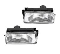 MRNQCB For B&MW 3 Series E36 318 320 323 325 328i 1992-1998 Front Bumper Fog Light Lamp With Bulbs 63171387091 63171387092 Car Fog Light Assemblies(Left and Right)