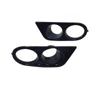MRNQCB For B&MW E46 M3 2001 2002 2003 2004 2005 2006 Car Front Bumper Grill Fog Light Cover Grille Trim Honeycomb Mesh Accessories Car Front & Radiator Grilles(Bright black 2)