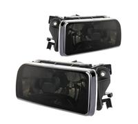 MRNQCB For B&MW M3 E36 1992-1998 Car Front Bumper Fog Lights Accessories Without Bulbs 63178357389 63178357390 Car Fog Light Assemblies(Smoked black Lens)
