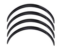 MRNQCB For F&ord For Focus For Edge For Fusion For Mustang Universal Car Wheel Eyebrow Fender Flares Stickers 73cm/29''(Glossy Black)
