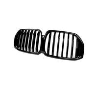 MRNQCB Front Bumper Center Single Line Grille Grill For B&MW G05 LCI X5 2024 On Black Car Front & Radiator Grilles