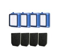 MROEM QX7 Filter for AEG - Filter Accessory Set for AEG QX6 QX7 QX8-2 ASKW1 Vacuum Cleaner Replacement Filter Set for AEG with 4 Pre Motor Filters 4 Hygiene Filters, Washable