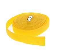 MroMax 11M x 25mm Lashing Strap Cargo Tie Down Straps with Cam Lock Buckle 150Kg Work Load, Yellow, 1 Pcs