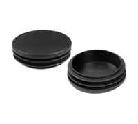 MroMax 2pcs 100mm Cap End, Pipe Cap Round Ducting Cap Land Drain End Cap, Blanking Cap for Soil Pipe