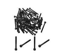 MroMax M3x30mm 12.9 Grade Carbon Steel Hex Socket Head Cap Screws Inner Hex Machine Screws Bolts 50Pcs