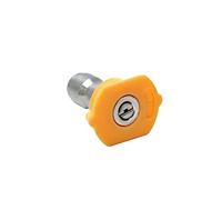 MroMax Pressure Washer Spray Nozzle Tips, 1/4" Stainless Steel, Yellow 1Pcs (15 Degree, 1.6mm Orifice Diameter)