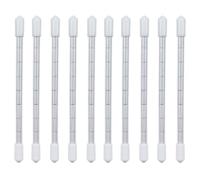 MROOFUL 100 Pack Mechanical Pencil Eraser Refills, 10 Tubes Mini Precision Replacement Erasers, 4 mm White Pencil Eraser Refills for Mechanical Pencils, Lead Holders, Drafting and Office Use