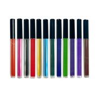 MROOFUL 2.0mm 96 pieces 12 Color Pencil Leads, Lead Filled Art Sketching Supplies, Red, Blue, Yellow, Green, Pink Pencil Leads, Automatic Lead