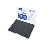 MROOFUL Pencil Refill Lead 0.5mm 2b In Case ,Pack Of 500 Pcs Black Break Resistant Mechanical Pencil Refills For Students & Professionals (1.3mm)