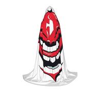 MROWYC Cosplay Cape - Devil's Smile L prints, Suitable for Holiday Parties, Performances, Anime Conventions