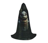 MROWYC Cosplay Cape - lake monster S prints, Suitable for Holiday Parties, Performances, Anime Conventions