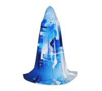 MROWYC Cosplay Cape - numerical L prints, Suitable for Holiday Parties, Performances, Anime Conventions