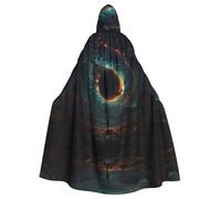MROWYC Echoes of Existence1 Patterned Capes - Halloween Carnival Cosplay Costumes, Capes Transform into Party Focus