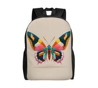 MROWYC Four-eyed wings Printed Casual Travel Backpack: Laptop Bag for Work Gym Commuting and Trip