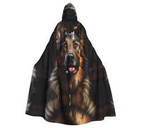 MROWYC German Shepherd Print Capes - Halloween Carnival Cosplay Costumes, Capes Transform into Party Focus
