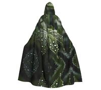 MROWYC Morning Dew Patterned Capes - Halloween Carnival Cosplay Costumes, Capes Transform into Party Focus