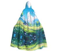 MROWYC peak building Patterned Capes - Halloween Carnival Cosplay Costumes, Capes Transform into Party Focus