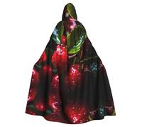 MROWYC post-harvest fruit Print Capes - Halloween Carnival Cosplay Costumes, Capes Transform into Party Focus
