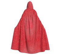 MROWYC Pure background color dots Patterned Capes - Halloween Carnival Cosplay Costumes, Capes Transform into Party Focus