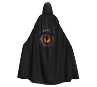 MROWYC Pure black background Devil's Eye Print Capes - Halloween Carnival Cosplay Costumes, Capes Transform into Party Focus